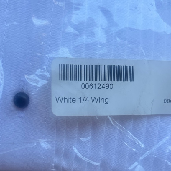 White Tuxedo Shirt for Men - Picture 5 of 5